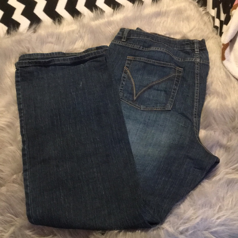 Lane Bryant Venezia sz 5 / 22 Jean stretch bootcut